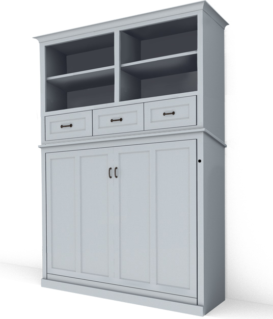 107S LG Customizable Queen Shaker Horizontal Murphy Bed — $3649.00
with optional Top — $4850.0