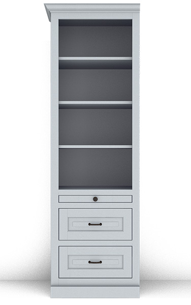 Murphy Bed Side Cabinet Collection 124T 24"