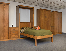 Twin Oak Murphy Wall Bed Fire Station NJ 220 Murphy Beds Are Ideal for Fire Stations